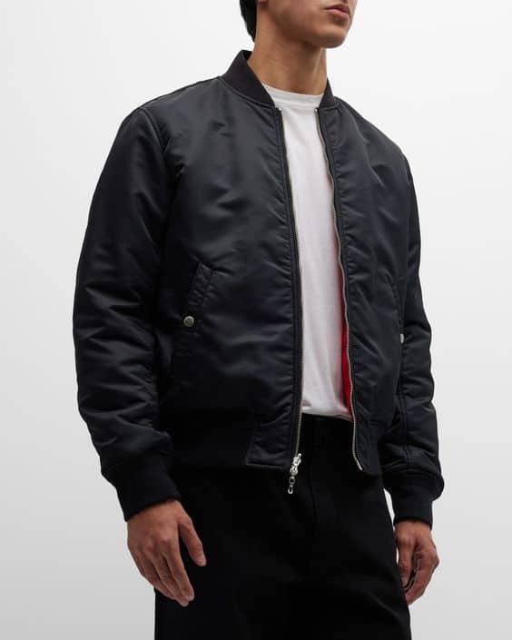 Nylon Polyester Bomber