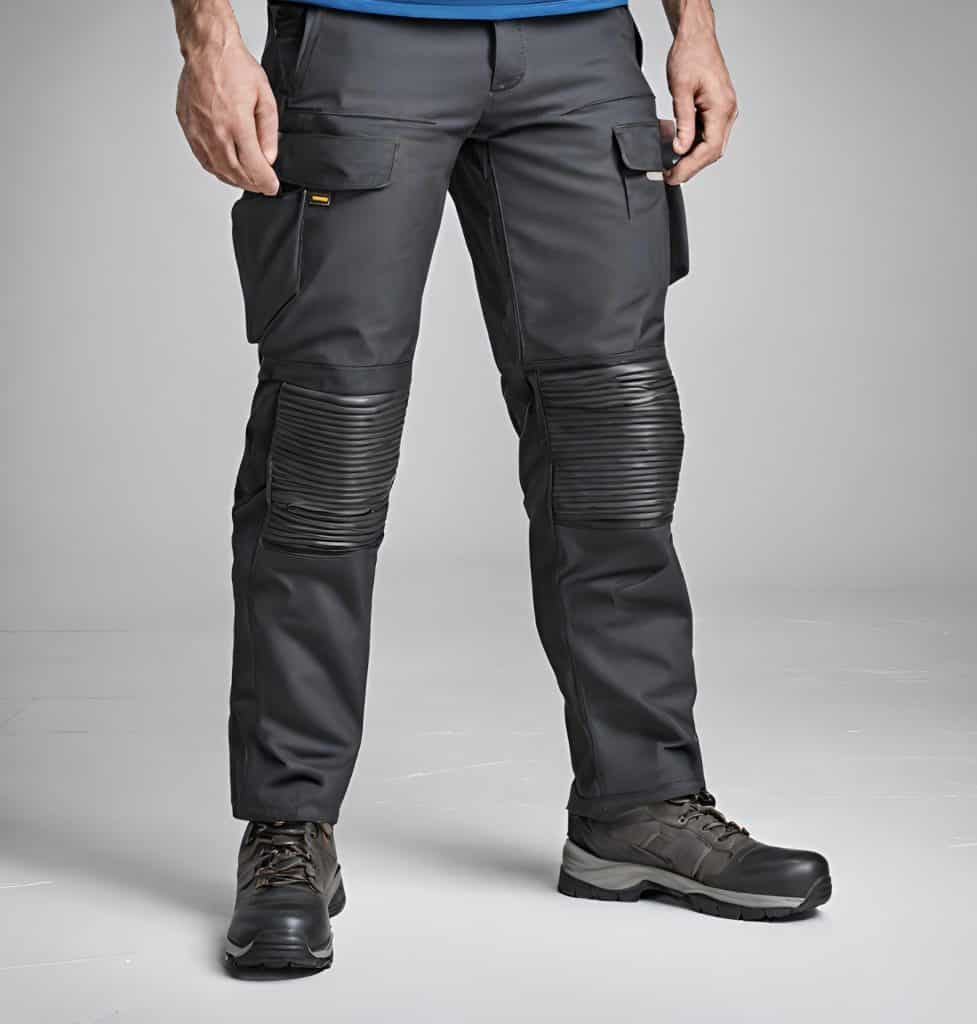 Padded knee trousers