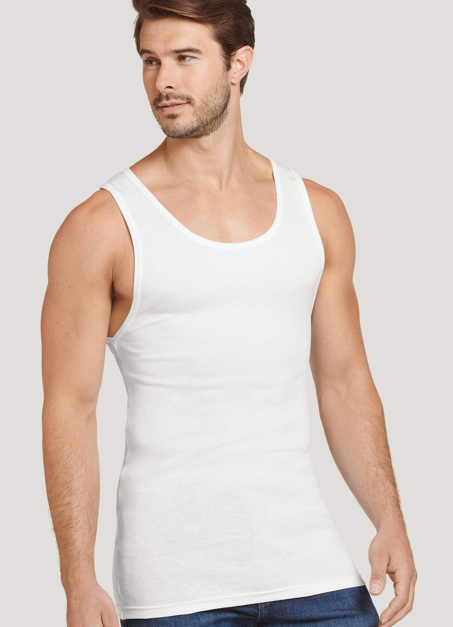 ribbed tank top