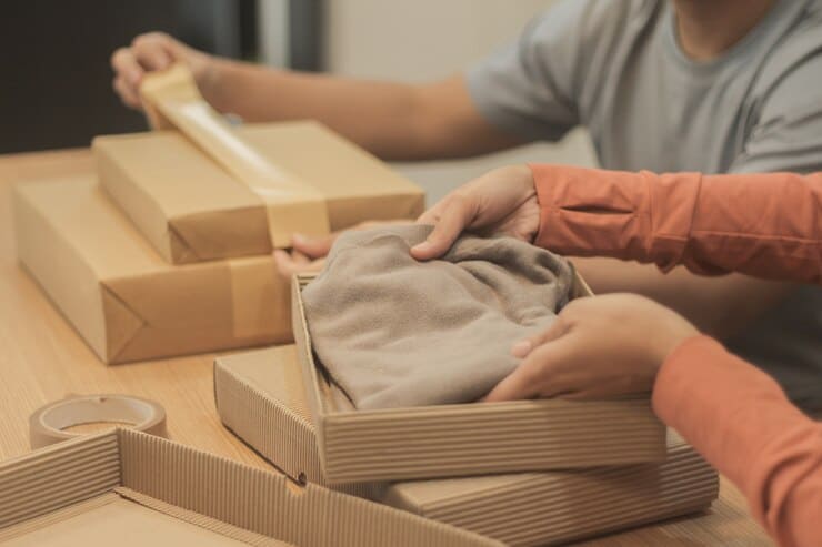 T-Shirt Manufacturing Packaging