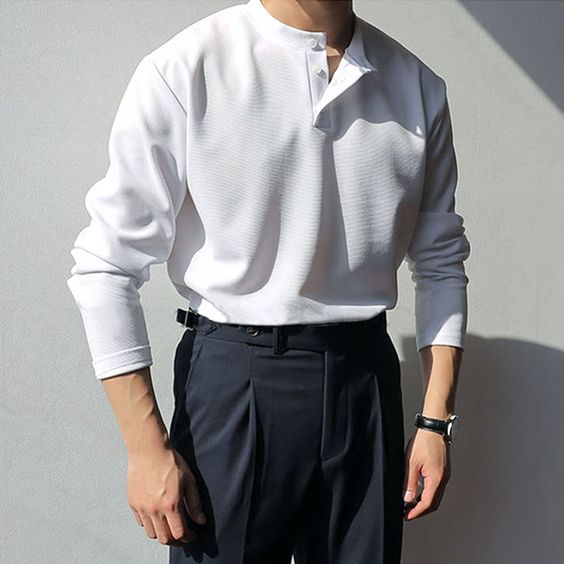 Long Sleeve Polo