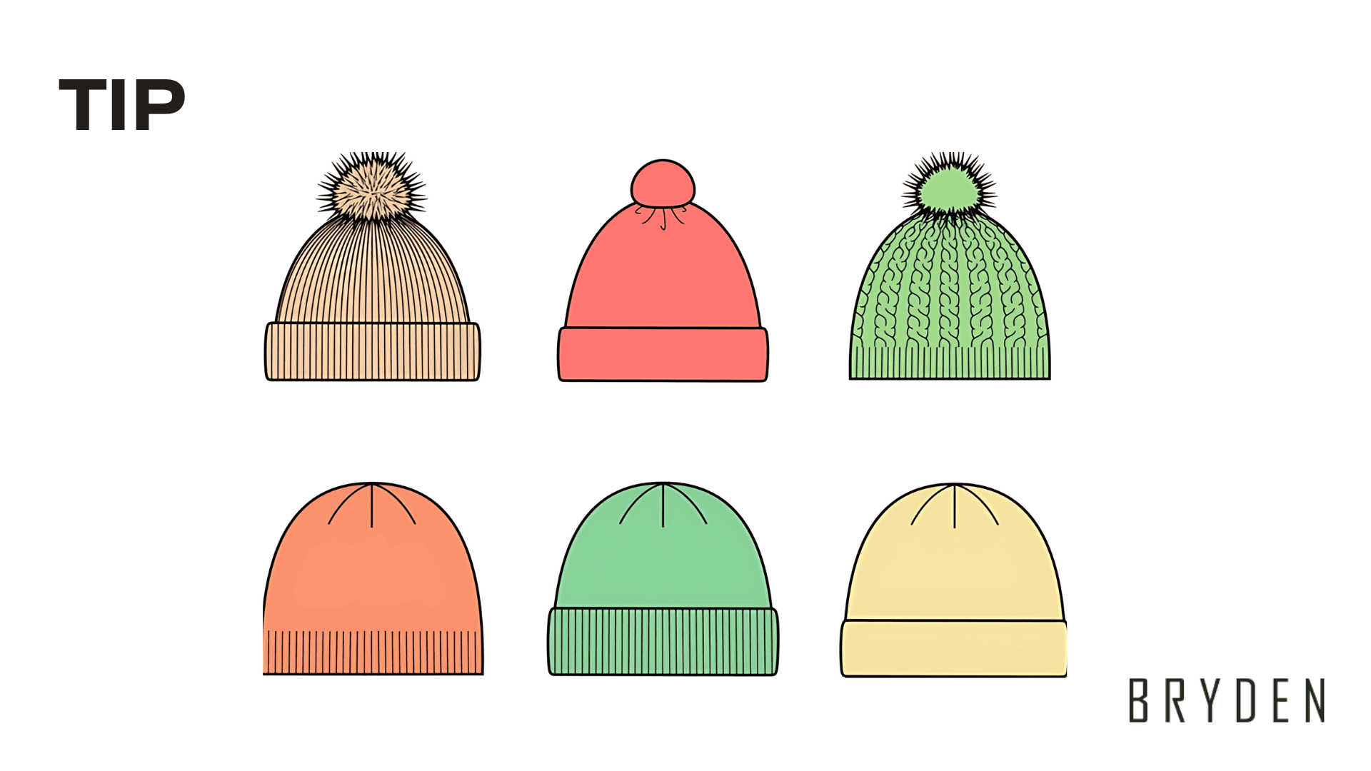 Parts of a Beanie - Tip