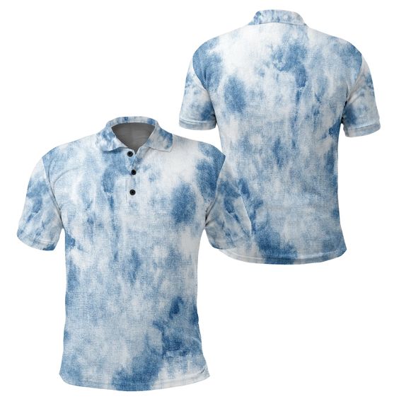Tie Dye Polo Shirt