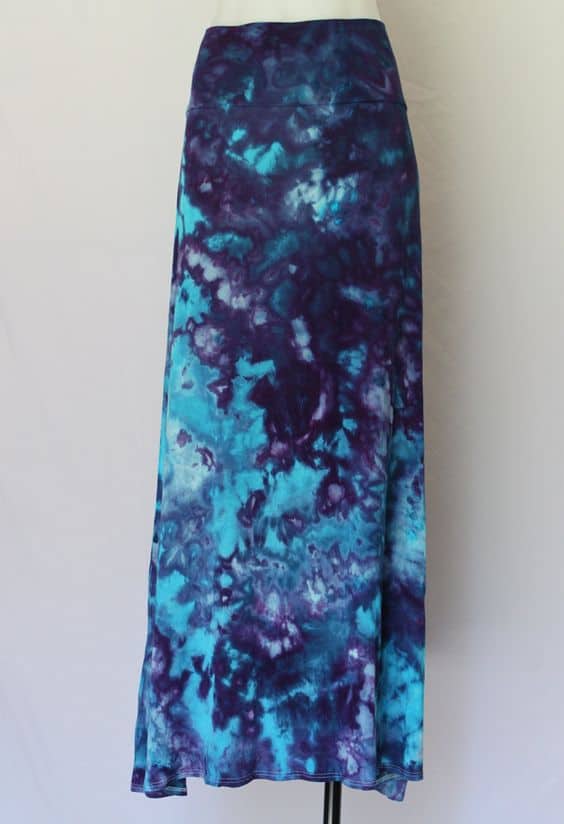 Ice Dye Casual Skirt