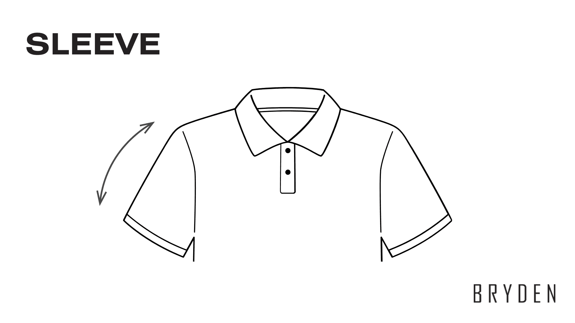 Parts of a Polo Shirt - Sleeve