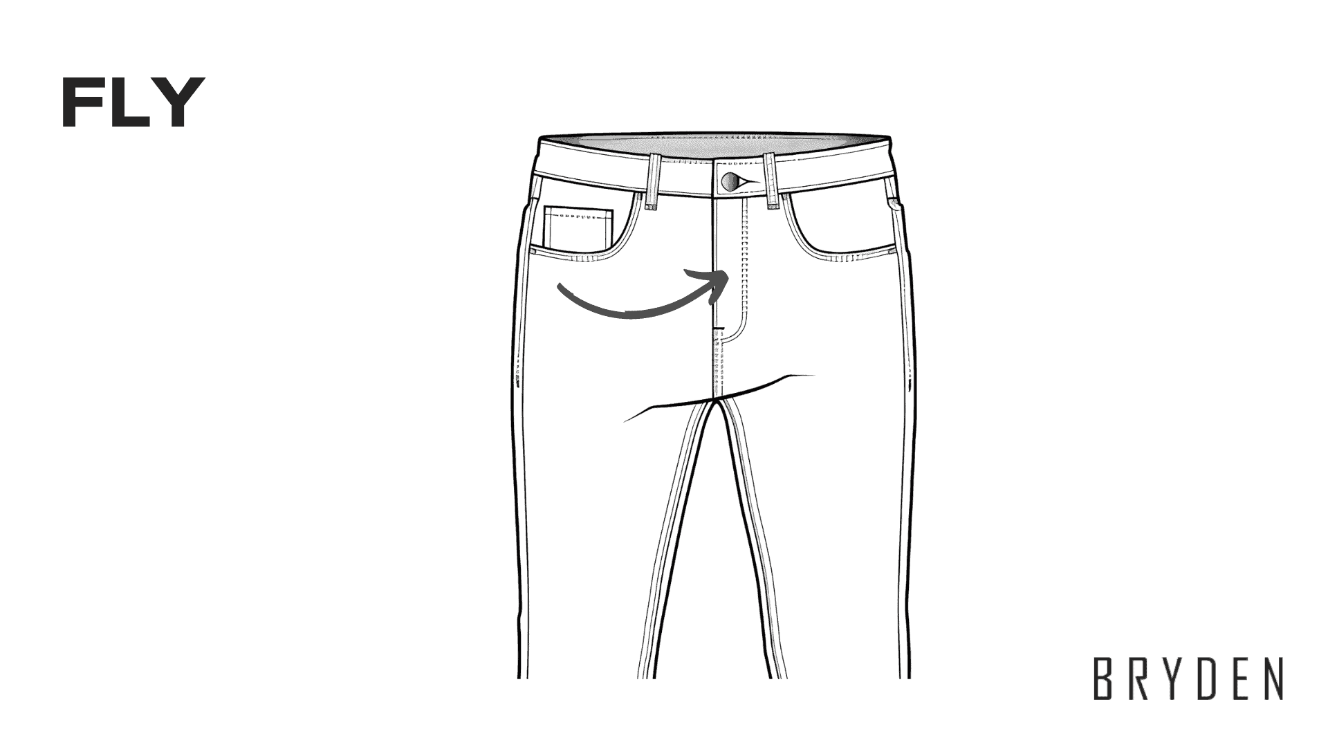 Parts of Jeans - Fly