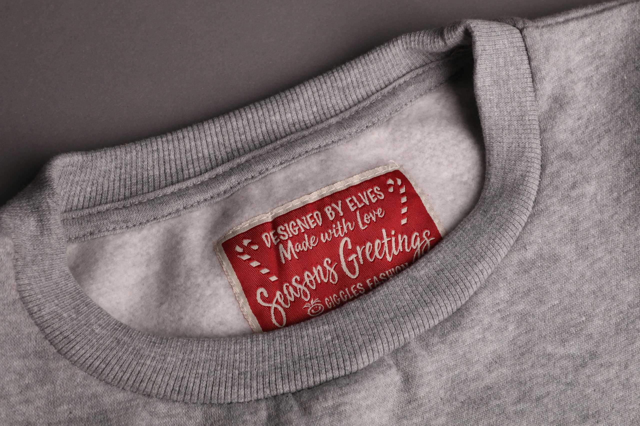 Custom clothing labels