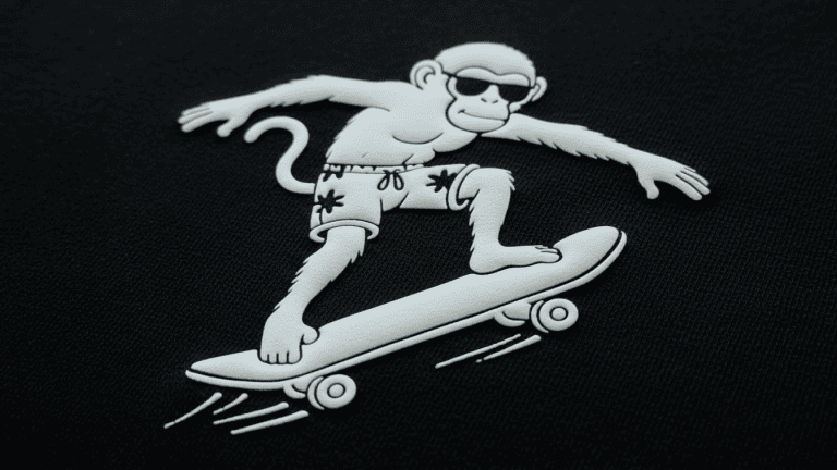 Monkey Puff Print 2