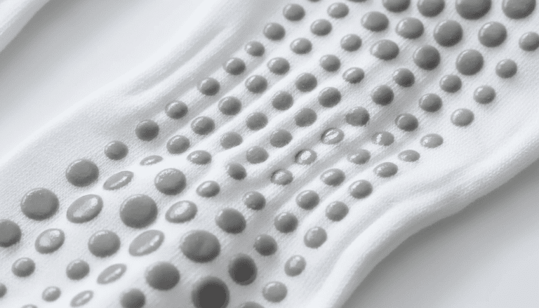 Silicone Grip Print For Socks