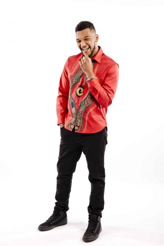 Cotilda.com Dashiki Royalty Shirt In Red