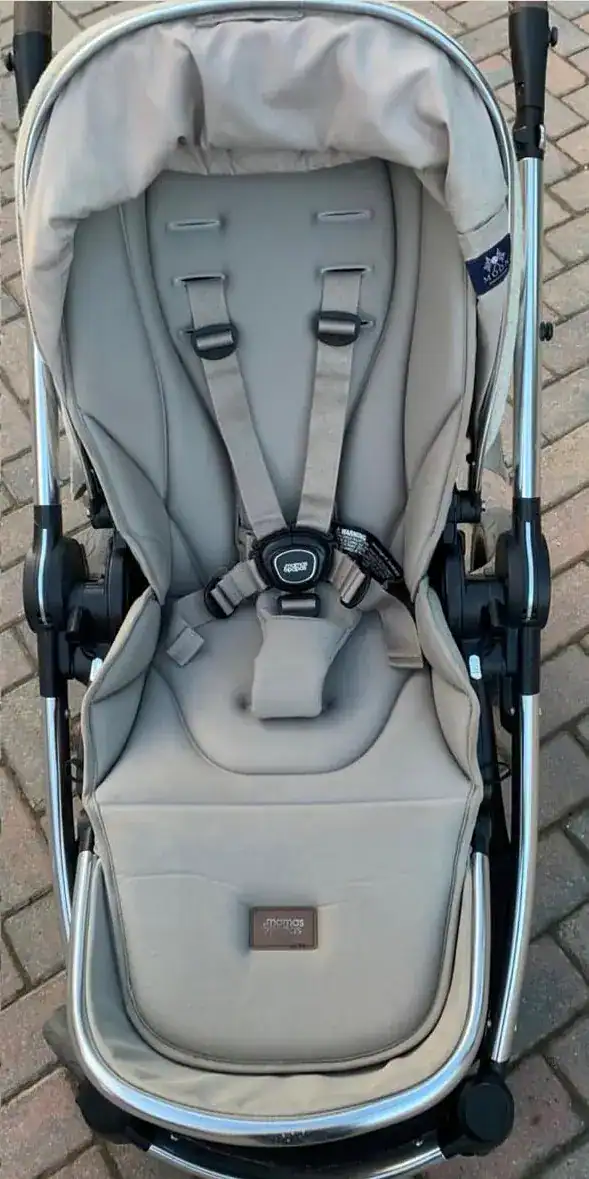 Photo of a pushchair after it's been cleaned