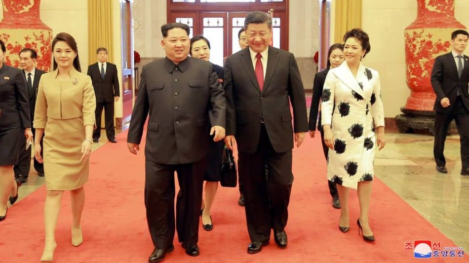 Xi jinping kim jong un