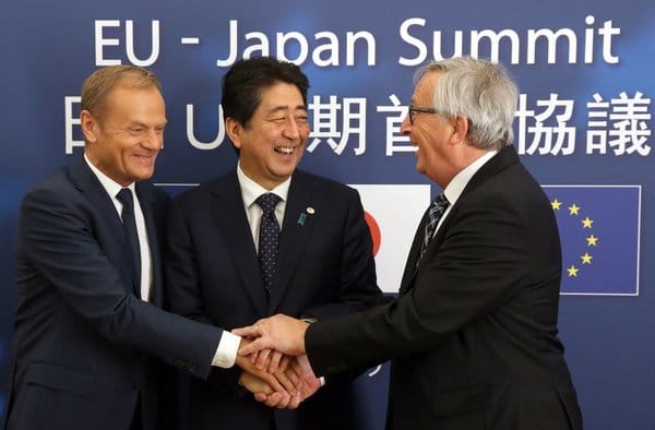 Japan european union trade deal summit