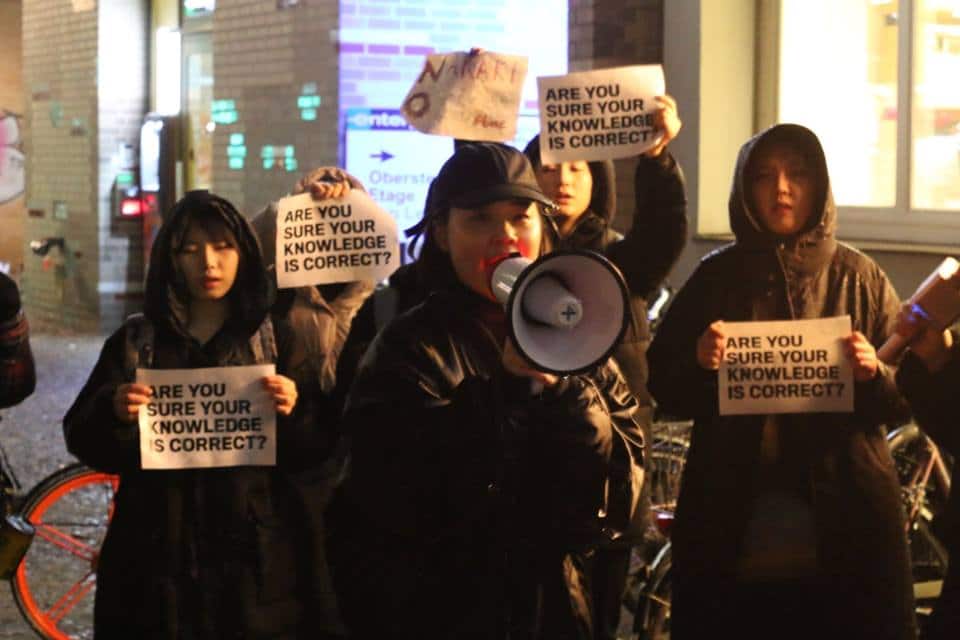 Araki japan art protests
