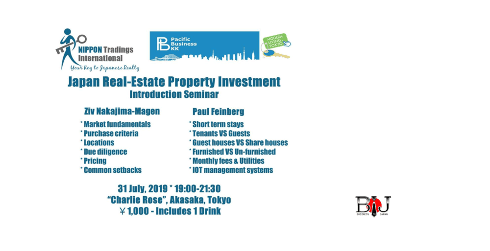 Japan Property Investment Introduction with Ziv from NipponTradings Intl.