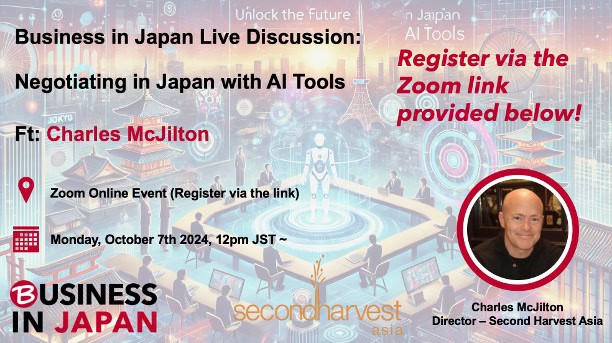 Business in Japan Live Discussion: Negotiating in Japan with AI Tools