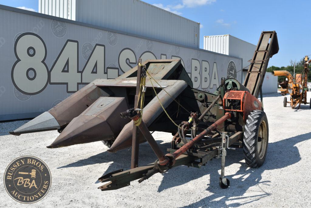 Large industrial machine with a conveyor system at Bussey Bros Auction.