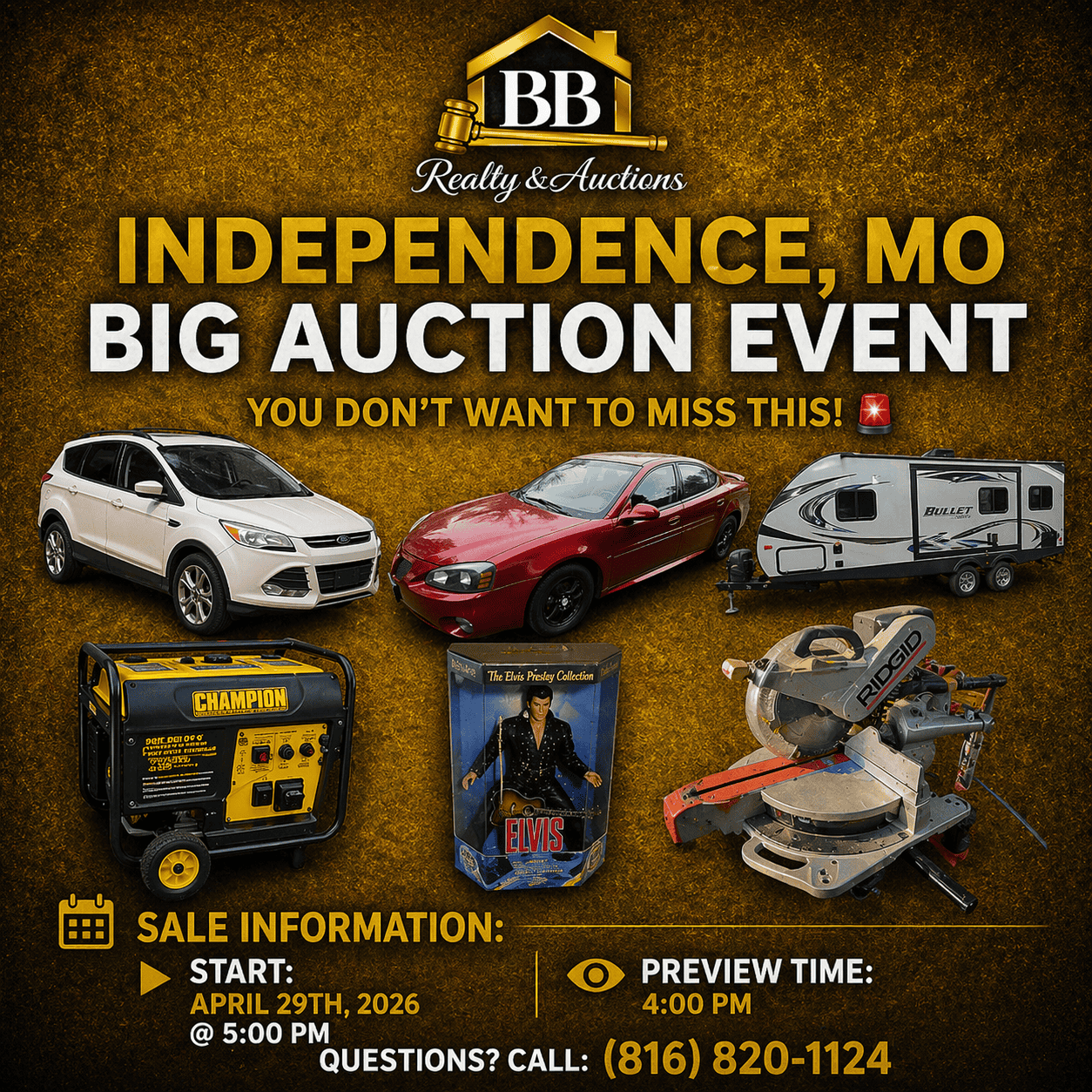 Independence, MO Big Auction Event