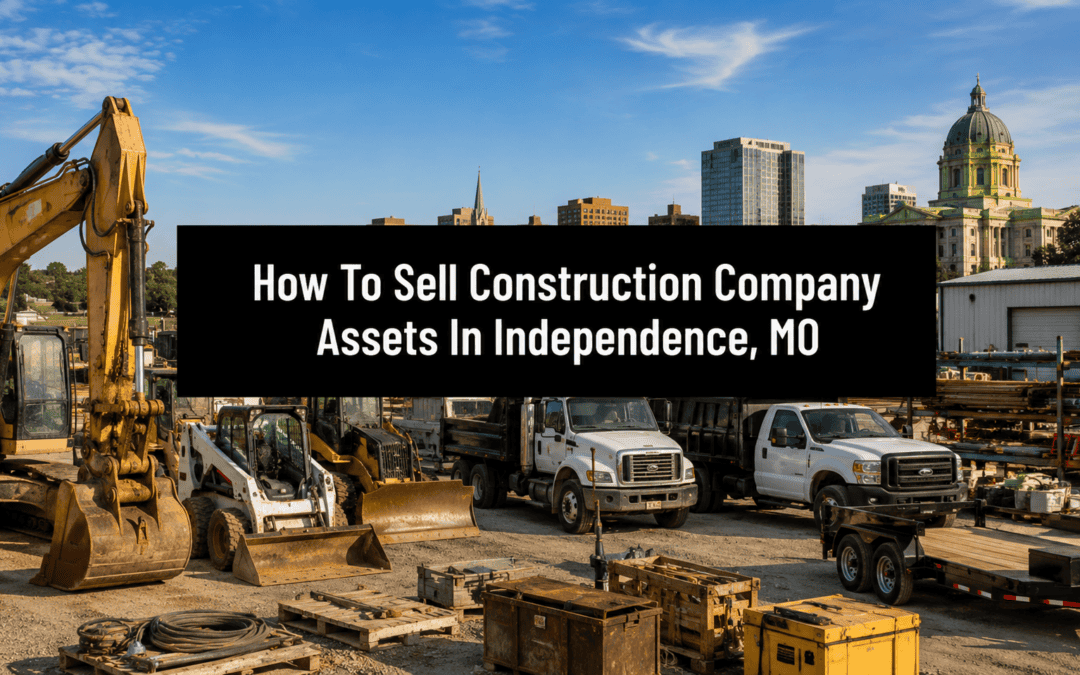 How To Sell Construction Company Assets In Independence, MO