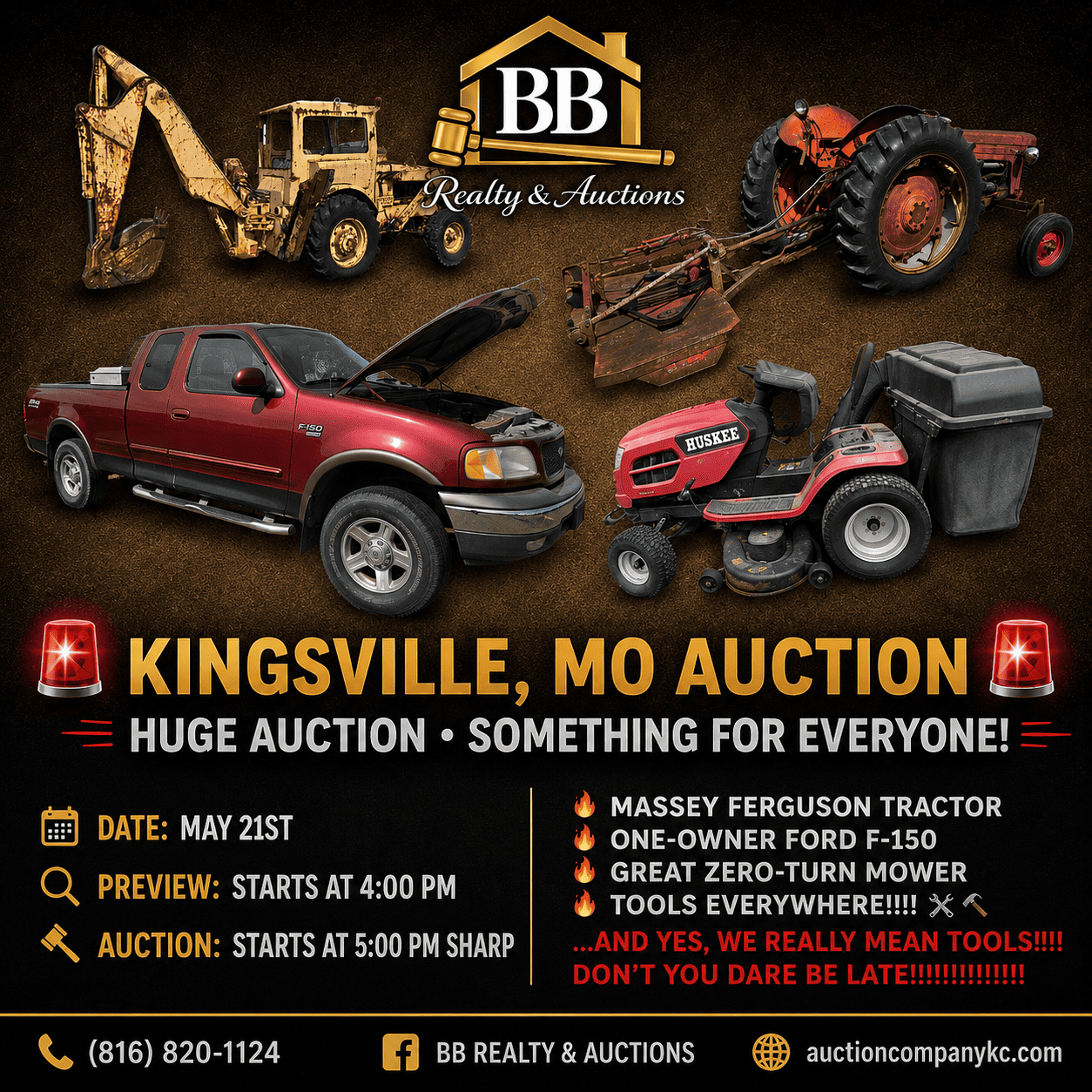Kingsville live auction