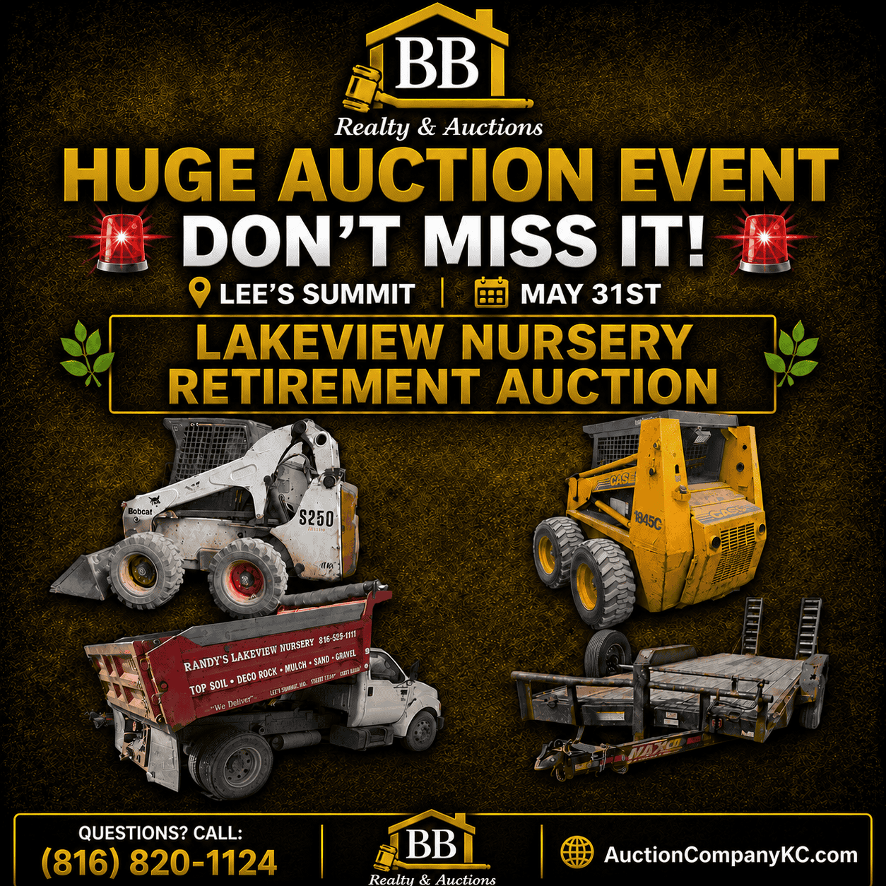 Lakeview Nursery Retirement Auction