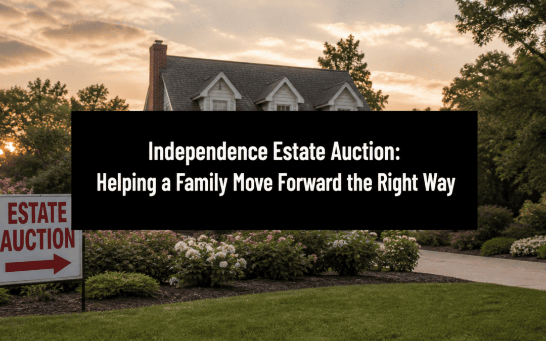 Independence Estate Auction: Helping a Family Move Forward the Right Way