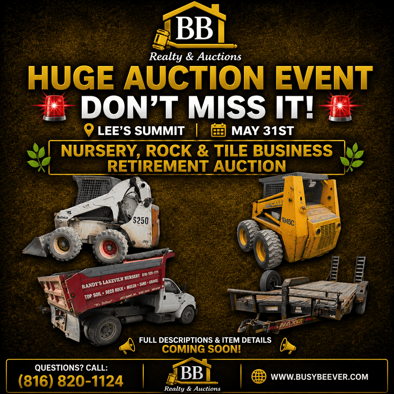 huge Lee's Summit auction event