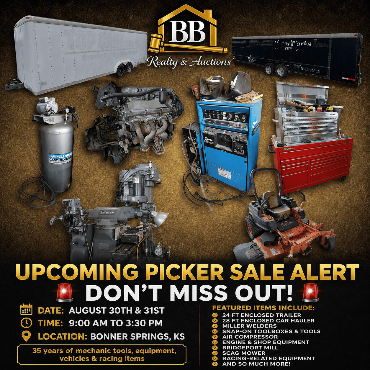 August Bonner Springs Picker Sale
