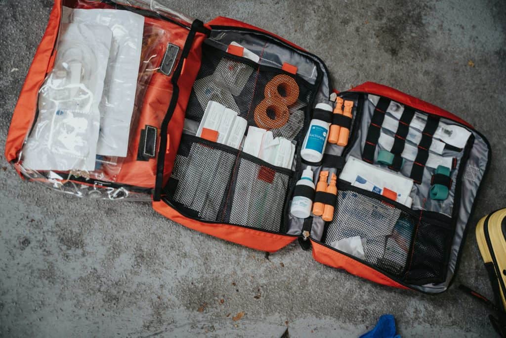 a first aid kit - pet first aid kit