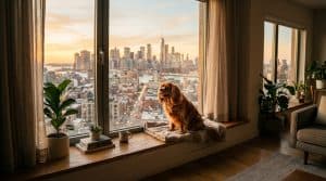 Apartment pet photo