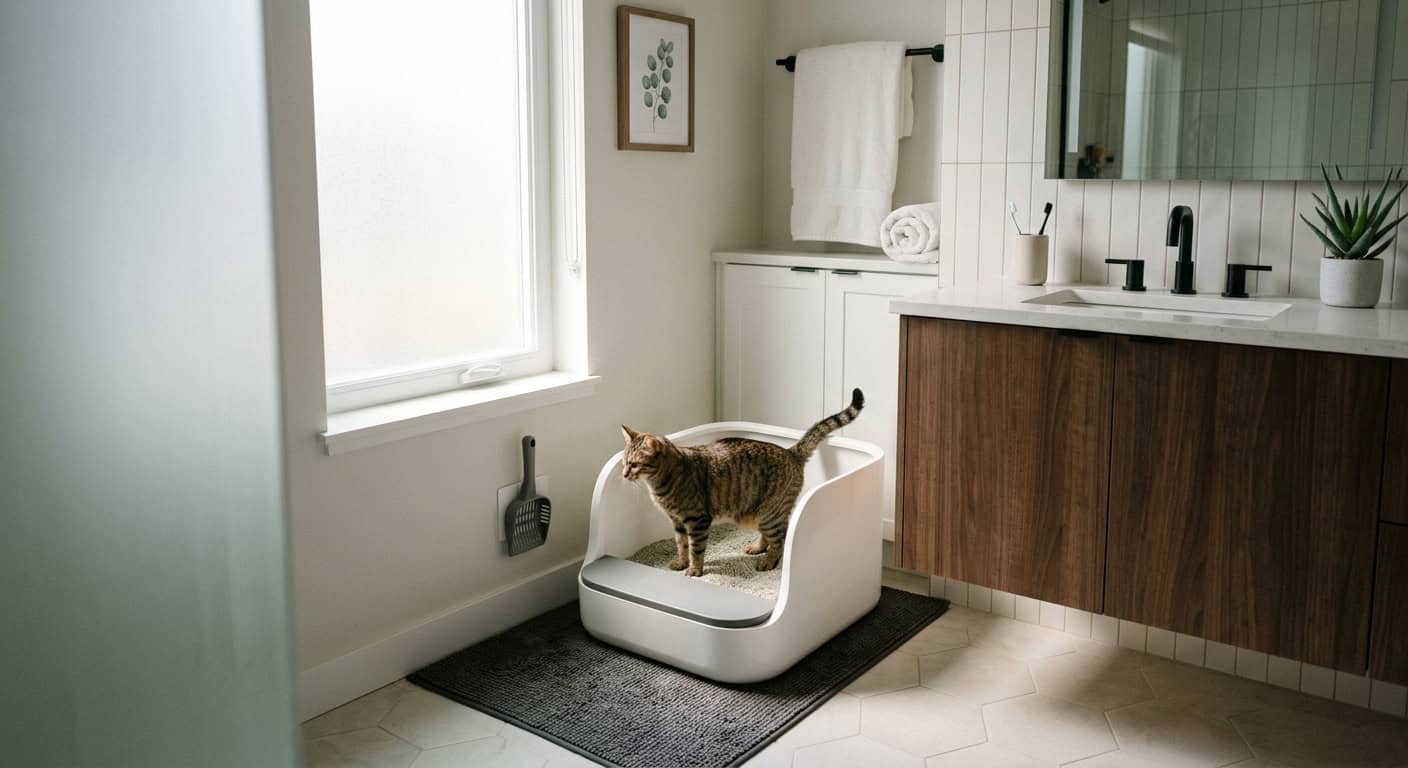 Best cat litter boxes apartments