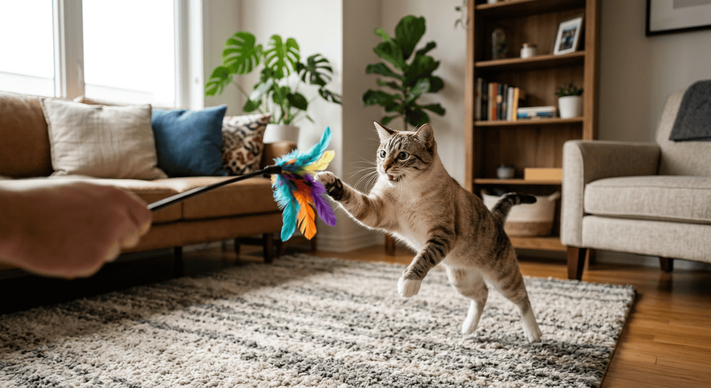 Budget cat enrichment