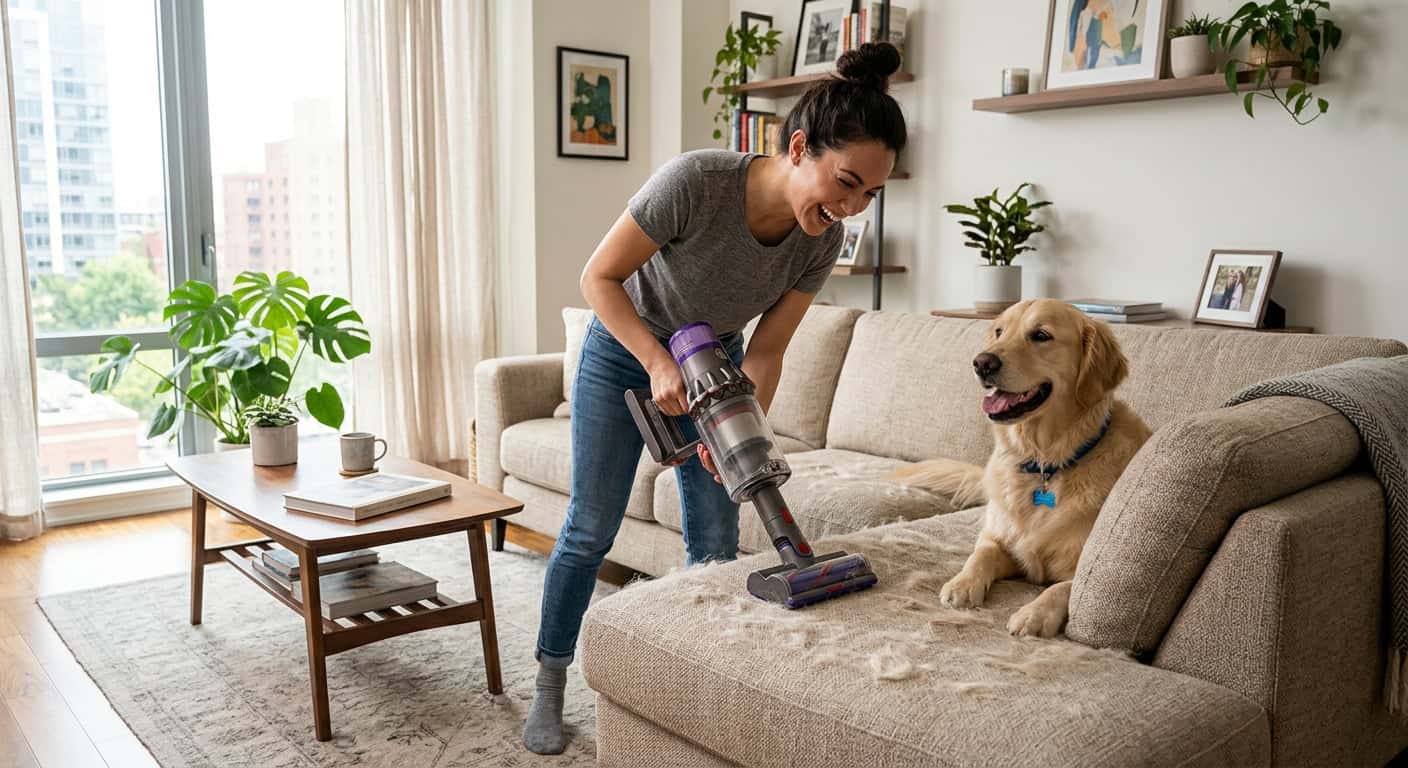 How to Manage Pet Hair in an Apartment