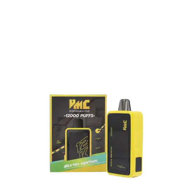 vmc 12000 puff กลิ่นเมนทอลเย็นสดชื่นขั้นสุด กระตุ้นความสดใส
