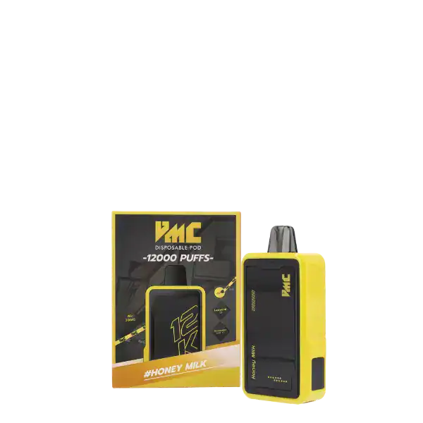 vmc 12000 puff กลิ่นนมผสมน้ำผึ้งหอมหวาน นุ่มนวลและอบอุ่น