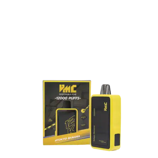 vmc 12000 puff กลิ่นกล้วยโตเกียวหอมหวาน นุ่มละมุนและละไม