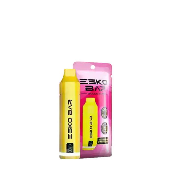 Esko Bar 20K กลิ่นแตงโมผสมสตรอว์เบอร์รี หวานฉ่ำสดชื่น