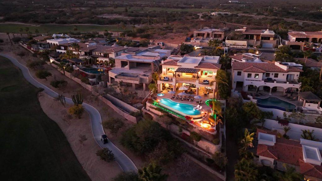 Luxury Hillside Home In Las Colinas, Cabo Del Sol With Panoramic Sea Of Cortez Views.