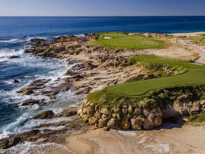 A Complete Guide To The Cabo Del Sol Golf Experience: Where Luxury, Landscape &Amp;Amp; Legacy Meet – Homes For Sale In Cabo Del Sol Cove Club Golf Course At Cabo Del Sol With Palm Trees, Rolling Greens, And Sea Of Cortez Views