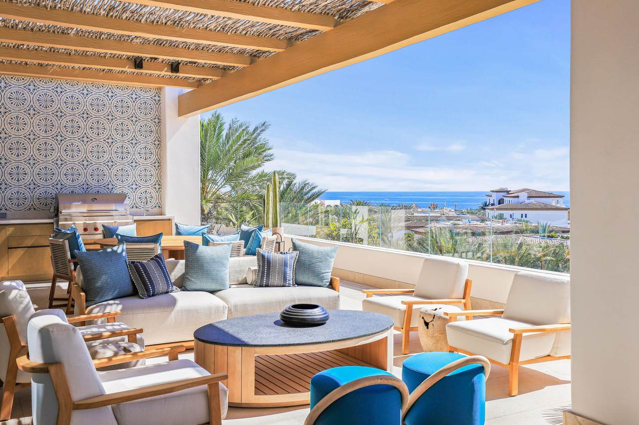 Cabo Del Sol Luxury Villa With Ocean View And Outdoor Terrace.