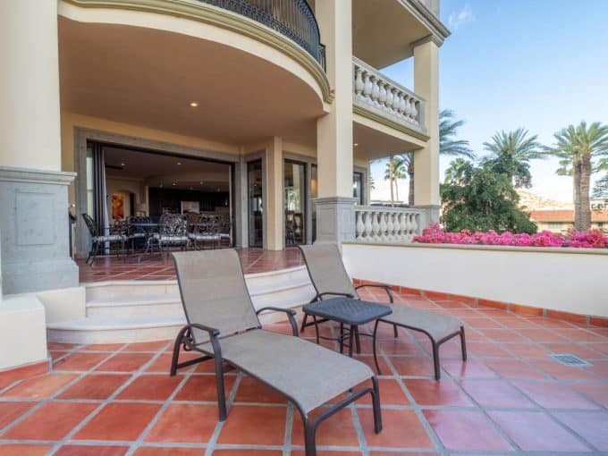 Cabo Del Sol Villa With Spacious Terrace, Outdoor Seating, And Ocean Views. Perfect For Relaxing And Enjoying The Baja Sunshine.