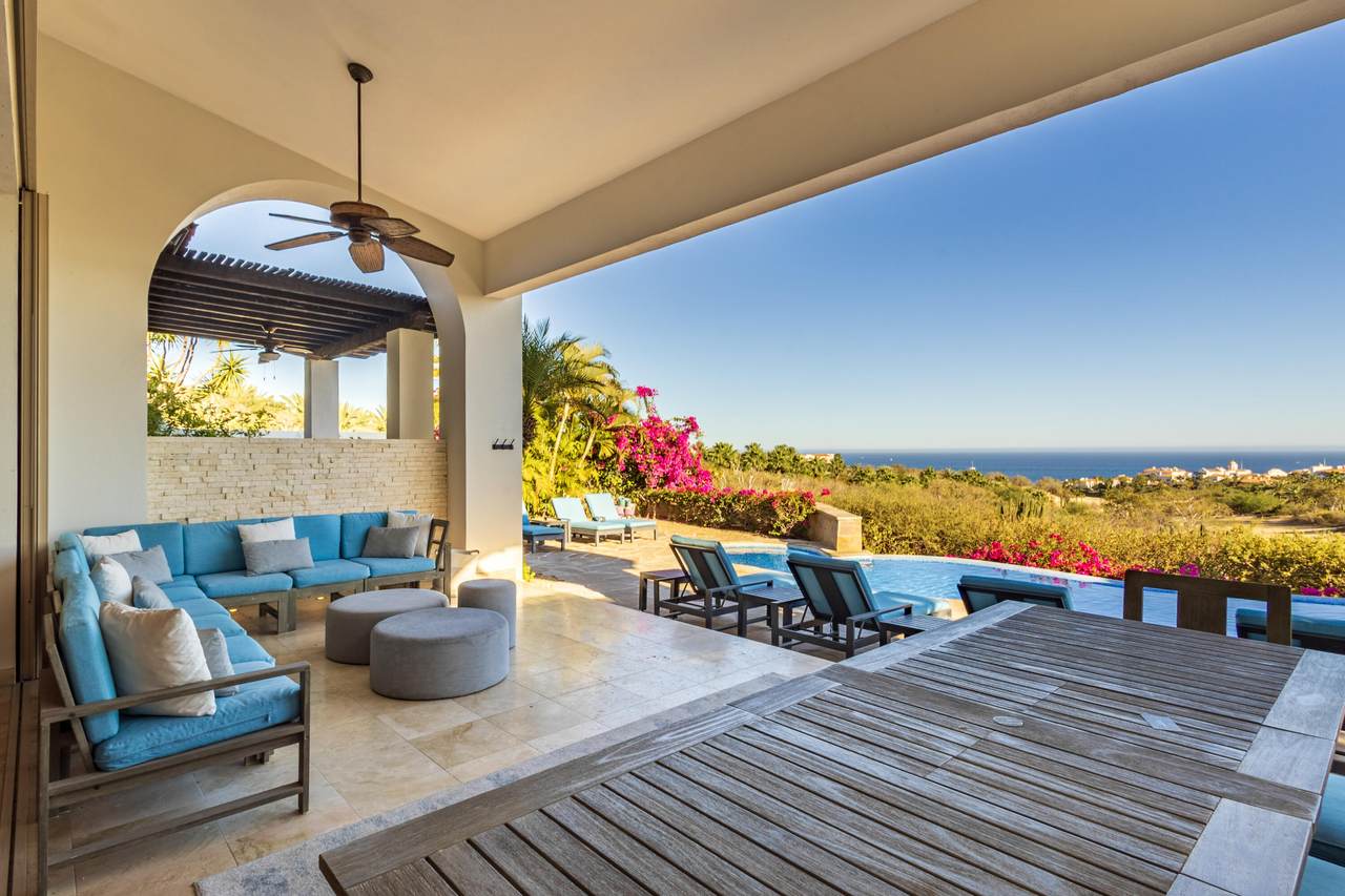 Luxury Ocean View Villa At Cabo Del Sol With Spacious Outdoor Living Area And Modern Amenities. Perfect For Relaxing And Enjoying Stunning Sunsets Over The Sea Of Cortez.