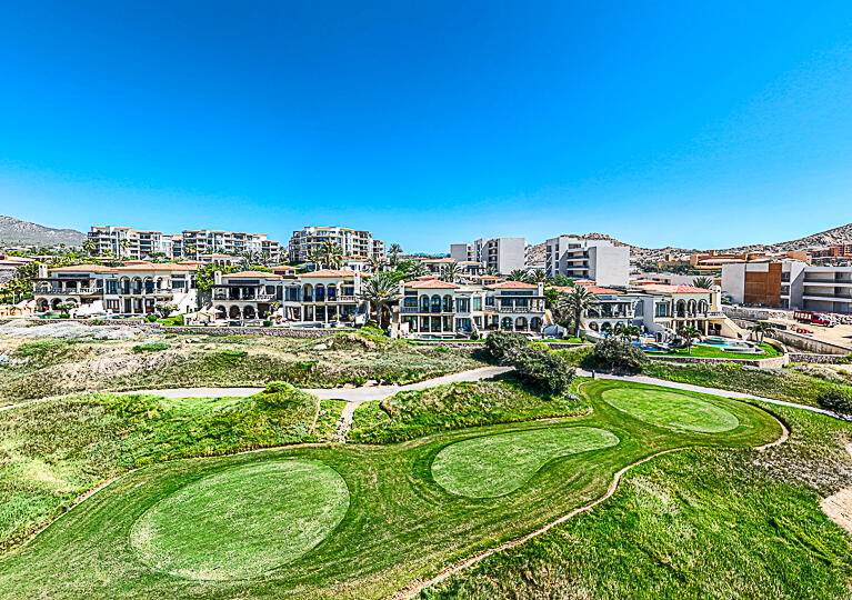 Cabo Del Sol Oceanfront Villas With Golf Course Views And Modern Architecture.