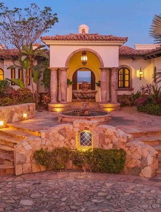 1 La Riviera At Cabo Del Sol β Elegant Cove Club Villa Entrance Luxurious Mediterranean-Style Estate At Cabo Del Sol With Elegant Architecture And Lush Landscaping. Perfect For Luxury Living And Prestigious Real Estate Investments In Cabo San Lucas.