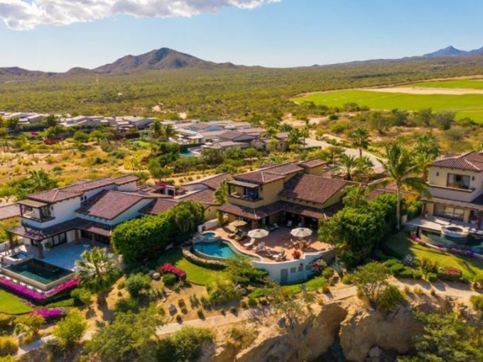 Cabo Real Real Estate Golf Course Villas Aerial – Cabo Real Real Estate