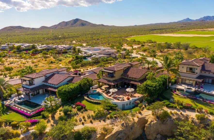 Cabo Real Real Estate Golf Course Villas Aerial – Cabo Real Real Estate
