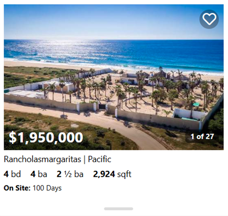 Aerial View Of The Pacific Side In Baja California Sur, Showcasing Oceanfront Homes And Scenic Coastline – Pacific Side Los Cabos Real Estate