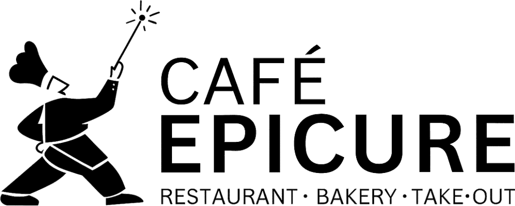 Cafe Epicure Logo Horiz Black