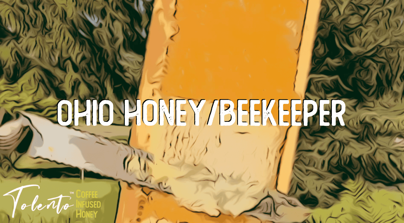 Fresh Ohio honey from beekeepers, perfect for coffee infusions and natural sweetness.
