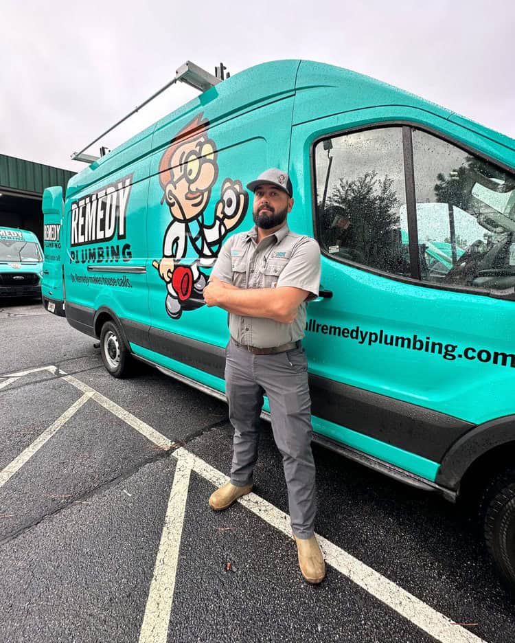 Remedy Plumbing Truck